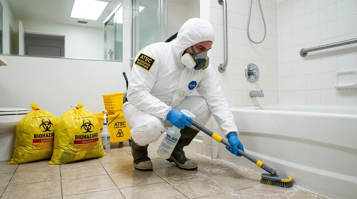 Decontamination equipment deployed for Blood Cleanup in Sealy